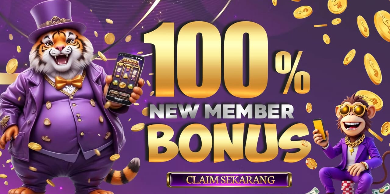 BONUS NEW MEMBER 100%